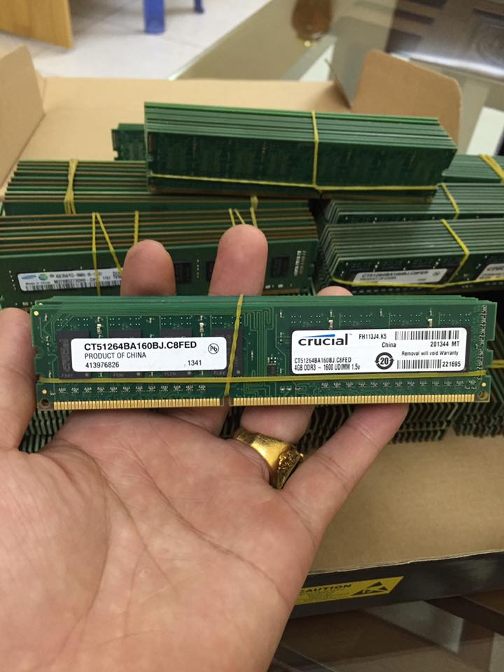 RAM ĐỒNG BỘ 4G DDR3 1600MHz