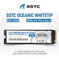 Ổ Cứng SSD 512GB SSTC Oceanic Whitetip E13 M.2 NVME PCIe Gen 3 (SSTC-PHI-E13512) 