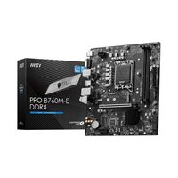 MAINBOARD MSI PRO B760M-E DDR4 