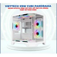 VỎ CASE VIETTECH X9 CUBI M PARORAMA WHITE (M-ATX/ KHÔNG FAN)