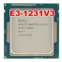 CPU Intel Xeon E3 1231v3 (3.80GHz, 8M, 4 Cores 8 Threads) 