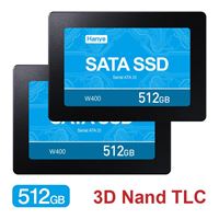 Ổ cứng SSD Hanye W400-512G 512GB 3D NAND TLC siêu bền tích hợp 2,5 inch SATAIII 6Gb/giây Vỏ nhôm