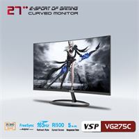 Màn Hình Gaming VSP VG275C (27"/2K/VA/165Hz/5ms/300nits/HDMI+DP/Cong)